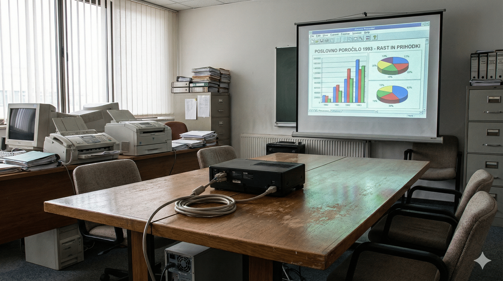 Epson VPJ-700 med delovanjem (imaginarna slika) Epson VPJ-700 med delovanjem (imaginarna slika)